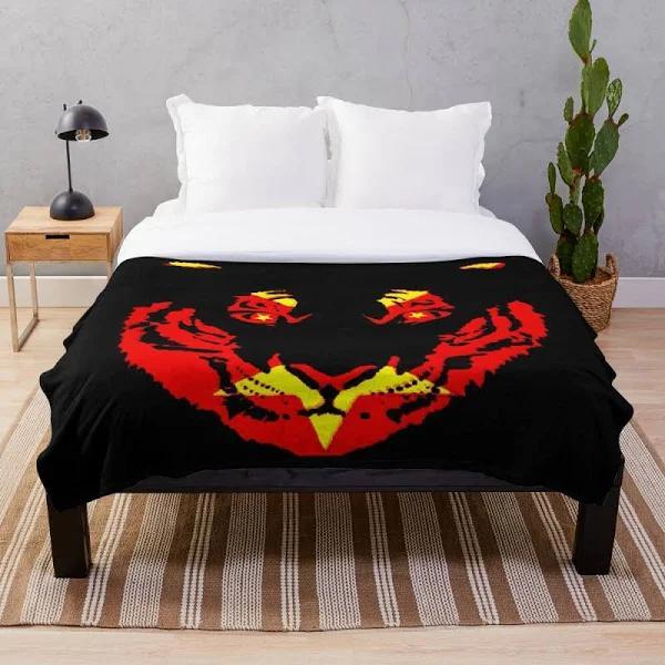 Tigray Tigrai Tiger Tdf Tplf Tegaru Throw Blanket | Redbubble Black Li Fleece Blanket, Blanket Sofa Bed, 3D Blanket