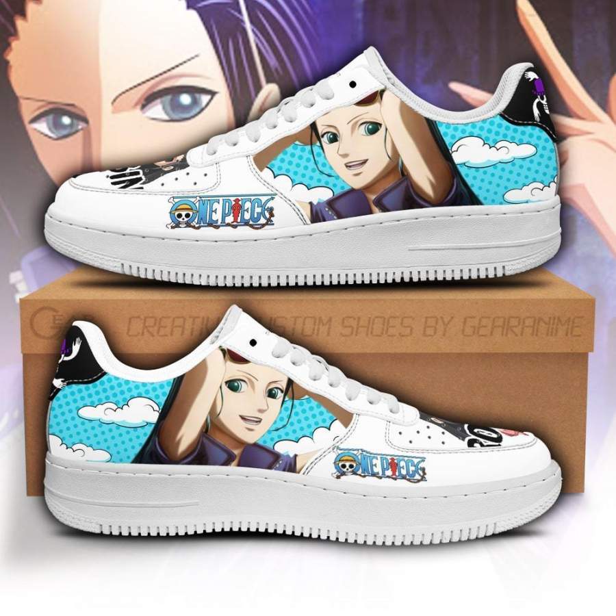 Robin Air Sneakers Custom One Piece Anime Shoes Fan PT04