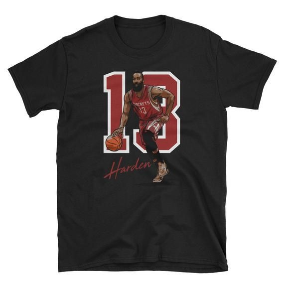 James Harden Houston Basketball Short Sleeve Shirt