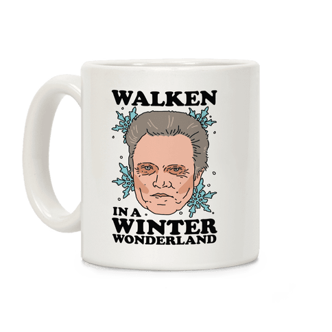 Walken In A Winter Wonderland Coffee Mug