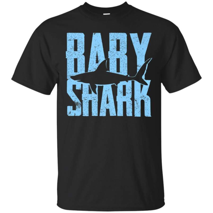 AGR Baby Shark Shirt Funny Daddy Mama Grandma Tshirt Gift Jaq T-shirt