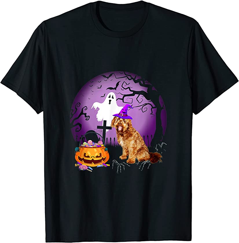 Otterhound Dog Candy Pumpkin Halloween Lover T-Shirt