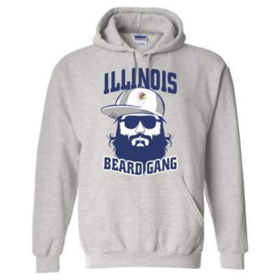 AGR Illinois Beard Gang – Heavy Blend™ Hooded Sweatshirt