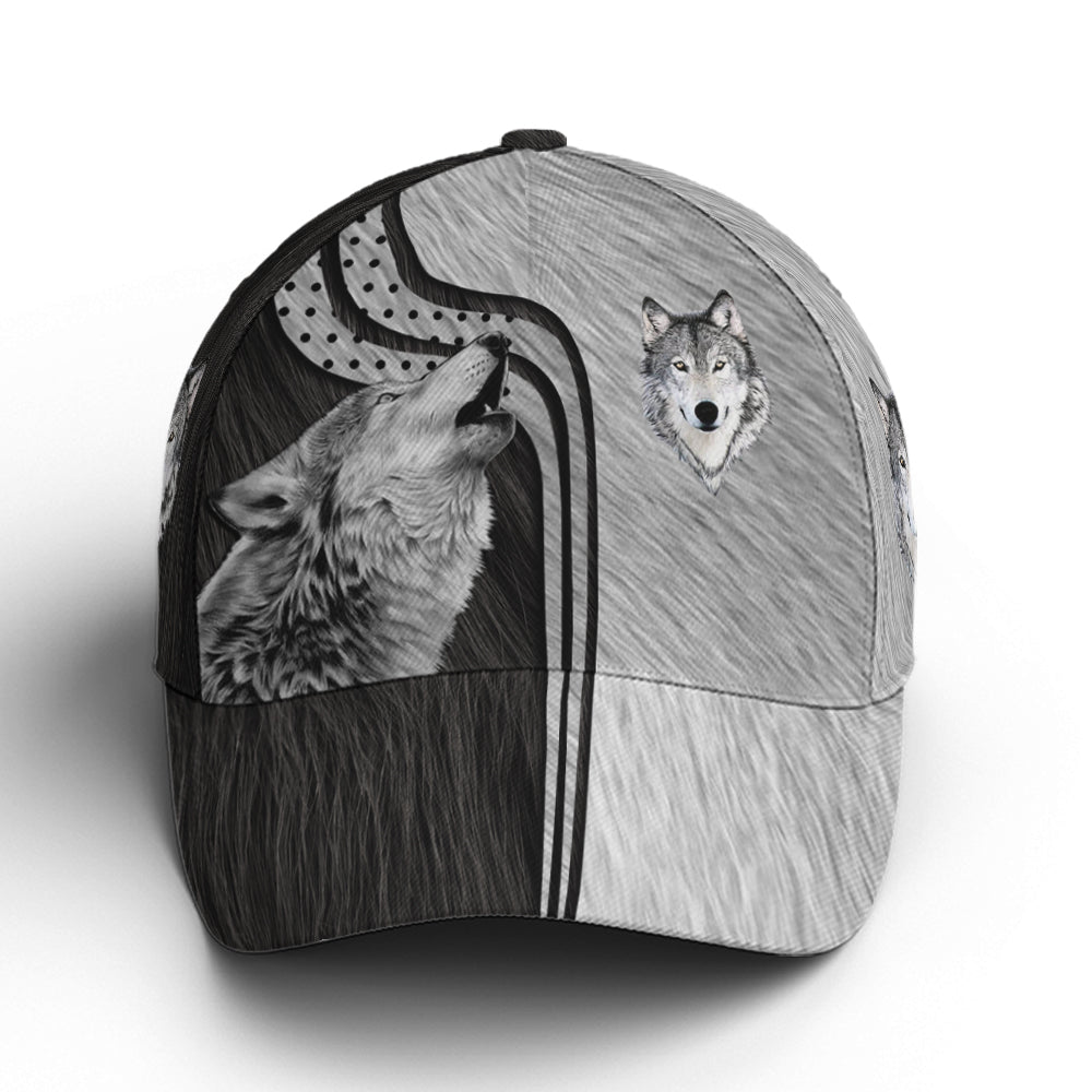 Wolf Skin Pattern Baseball Cap Coolspod