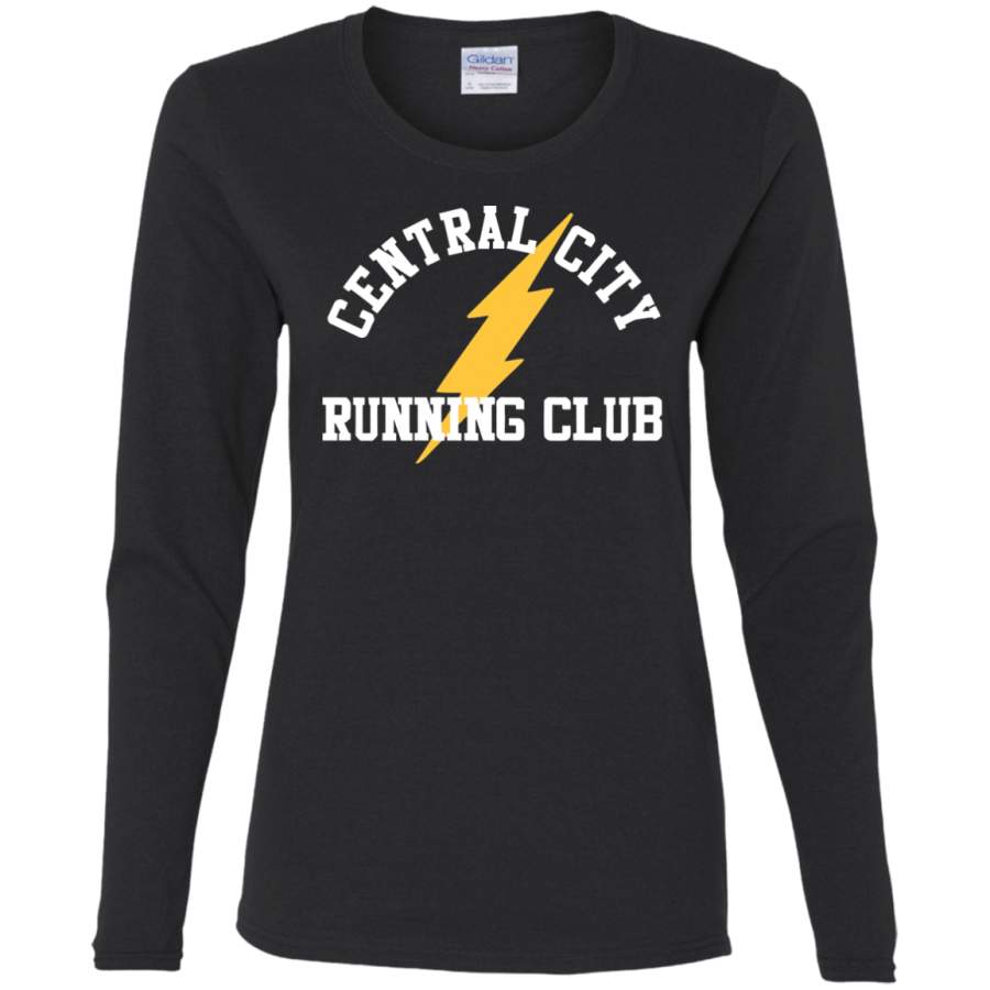 AGR Central City Running Club Ladies’ Cotton LS T-Shirt