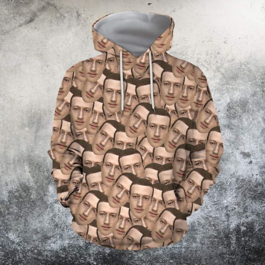 Zuckerberg texture Hoodie