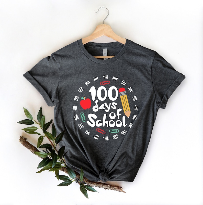 Teacher 100 Days Brighter  Teacher Shirt  100 Days of School  Teacher Gifts  Teacher Appreciation  100 Days Brighter Back to School Shirt