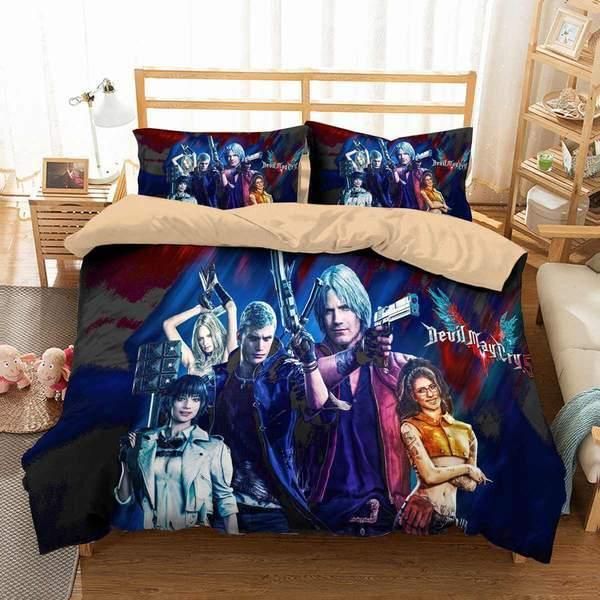 3D Customize Devil May Cry 5 Bedding Set Duvet Cover