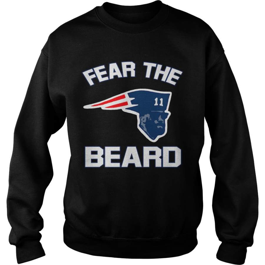 Fear The Beard New England Patriots Sweatshirt