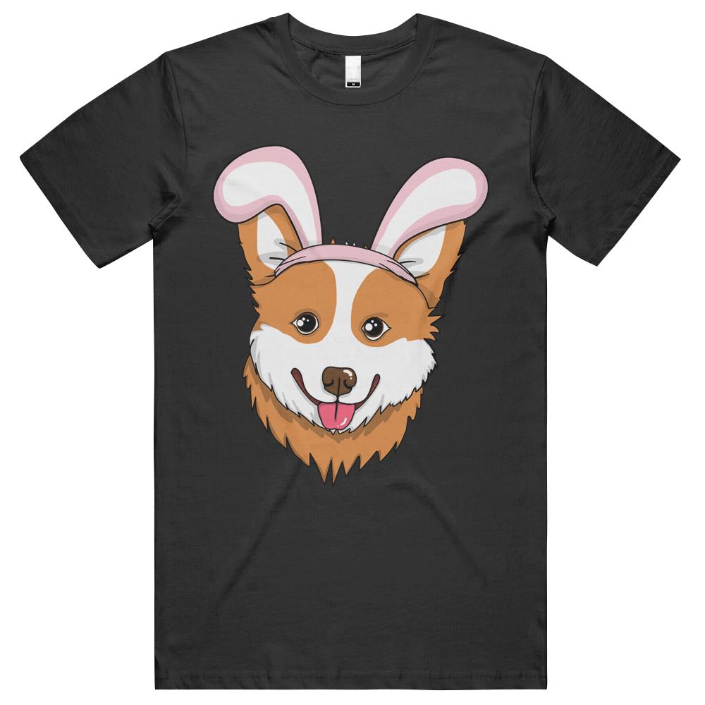 Cute Easter Corgi Dog Bunny Ears Rabbit T Shirts