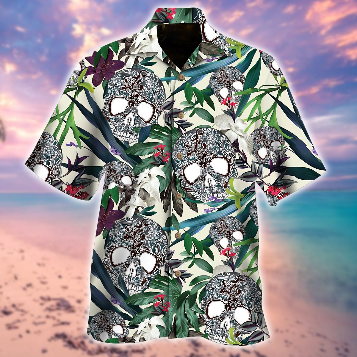 Skull Hawaii Shirt For Men Women Adult Ha21948