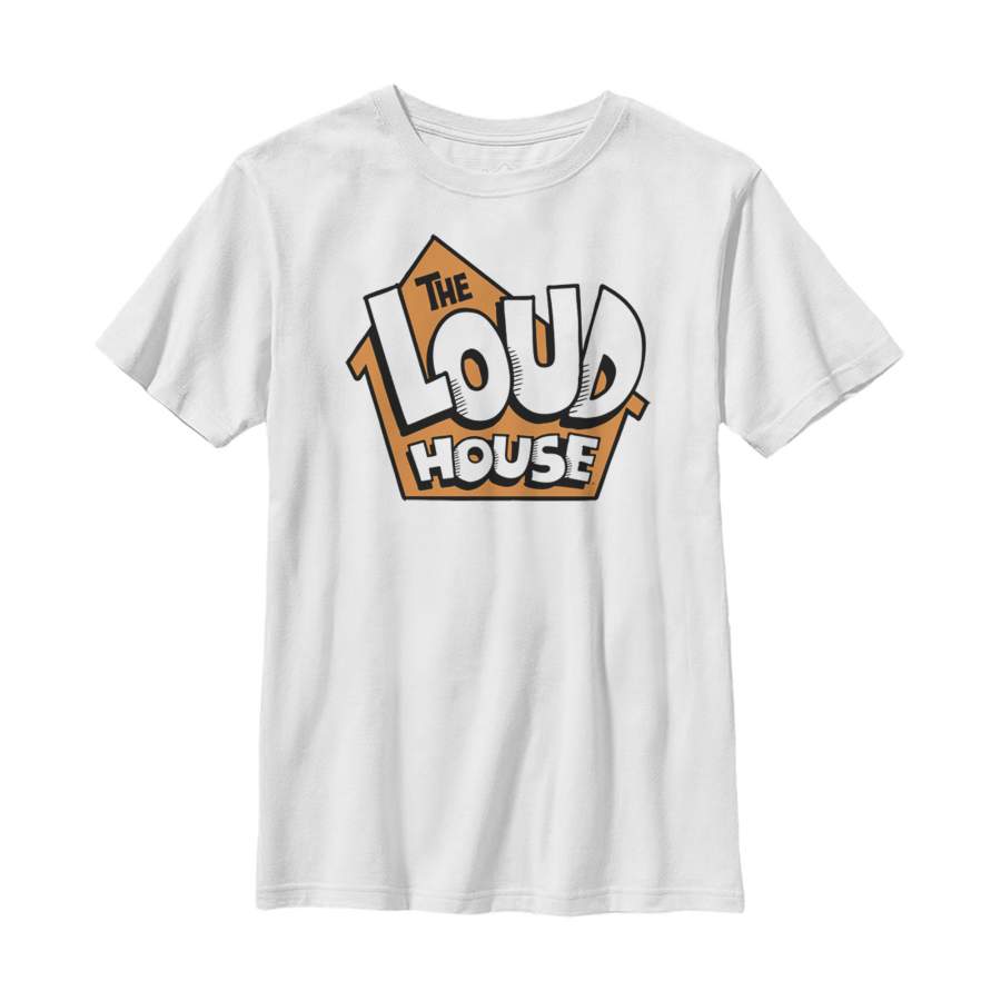 The Loud House Boy’s Classic Logo  T Shirt