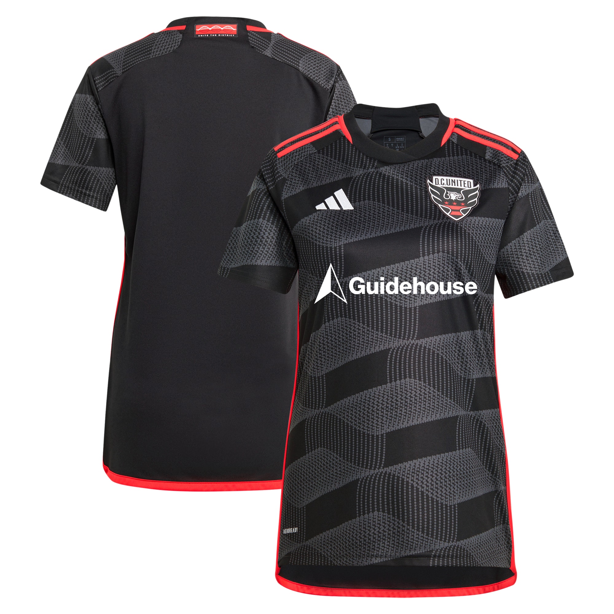 D.C. United Women's 2024 The Icon Kit Replica Jersey  Black