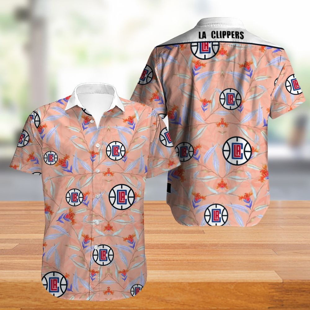 Vintage Los Angeles Clippers Hawaii Shirt Ha20890