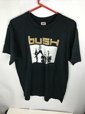 Vtg Bush 2002 Golden State Tour T Shirt S Sz  Vintage Rare Music Band 3023