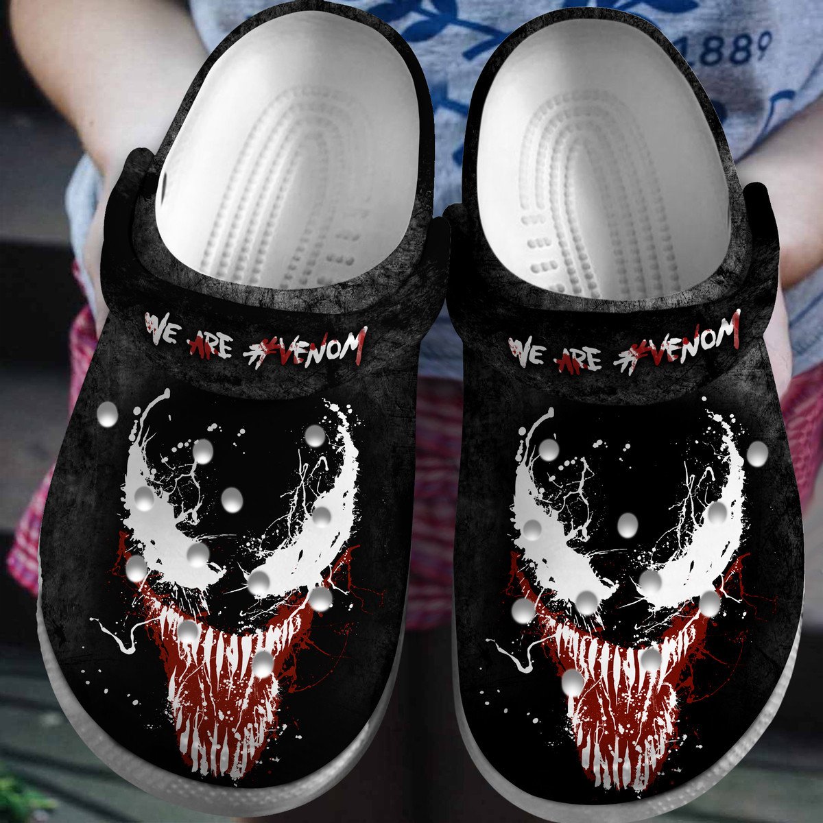 Venom Movie Crocss Clogs For Men Women And Kid F4Ojupdy