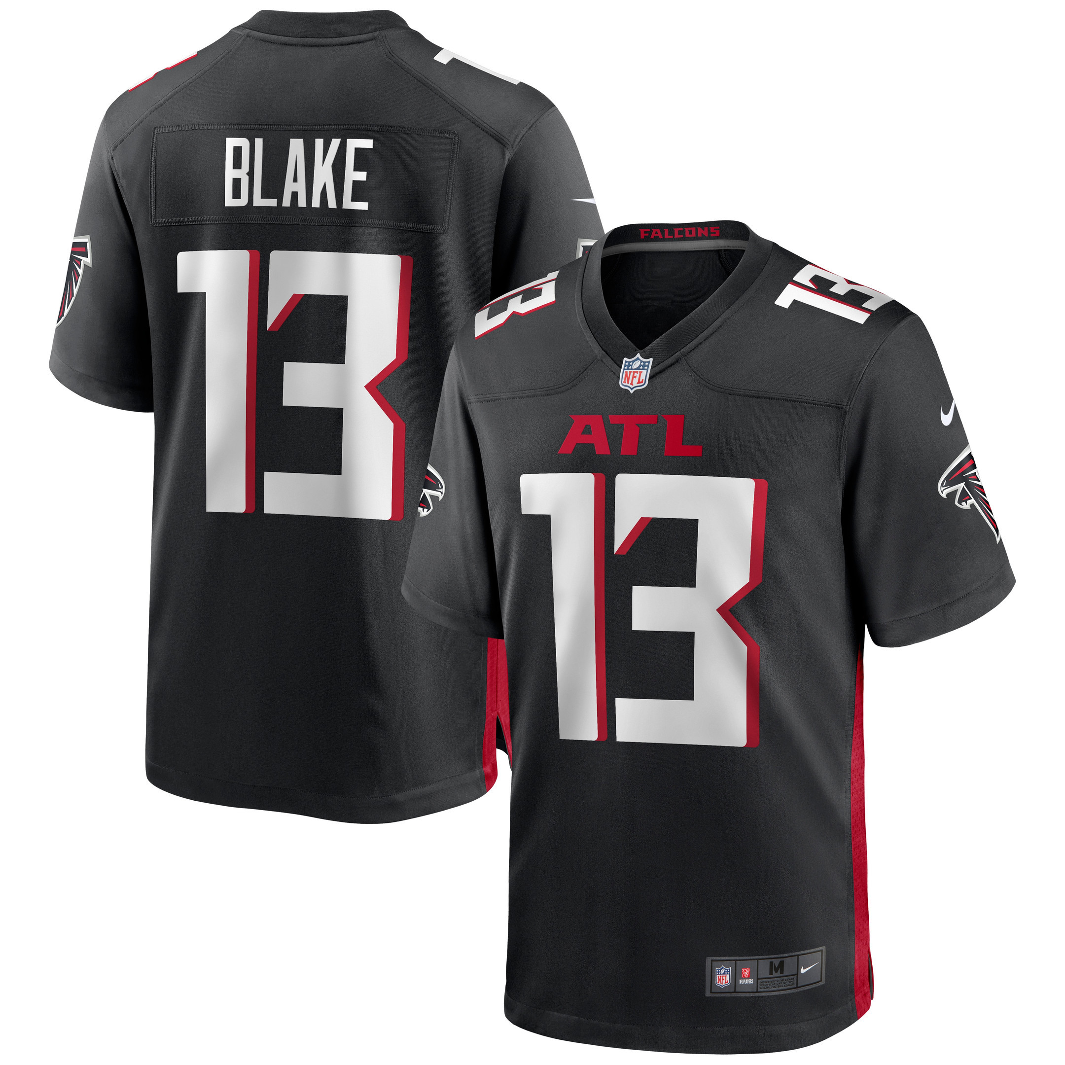 Christian Blake Atlanta Falcons Game Jersey – Black NFL