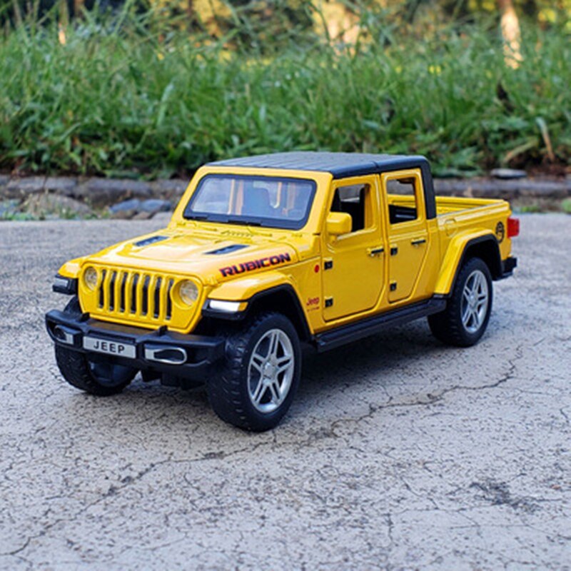 1:32 Jeeps Wrangler Gladiator Alloy Pickup Model Diecasts Metal Toy Off-road Vehicles Car Model Simulation Collection Kids Gift alx