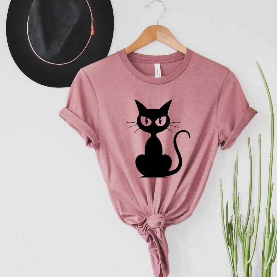 Black Cat Cute Shirt Hoodie Gifts For Women