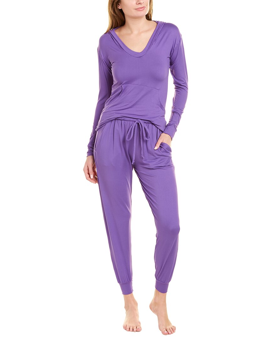 Anna Kay 2Pc Pocket Hoodie & Pant Set