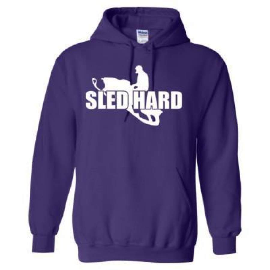 AGR Sled Hard Snowmobile – Heavy Blend™ Hooded Sweatshirt