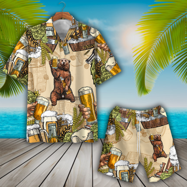 Bear Beer Hawaii Shirt Hawaii For Hawaii Aloha Ha86266