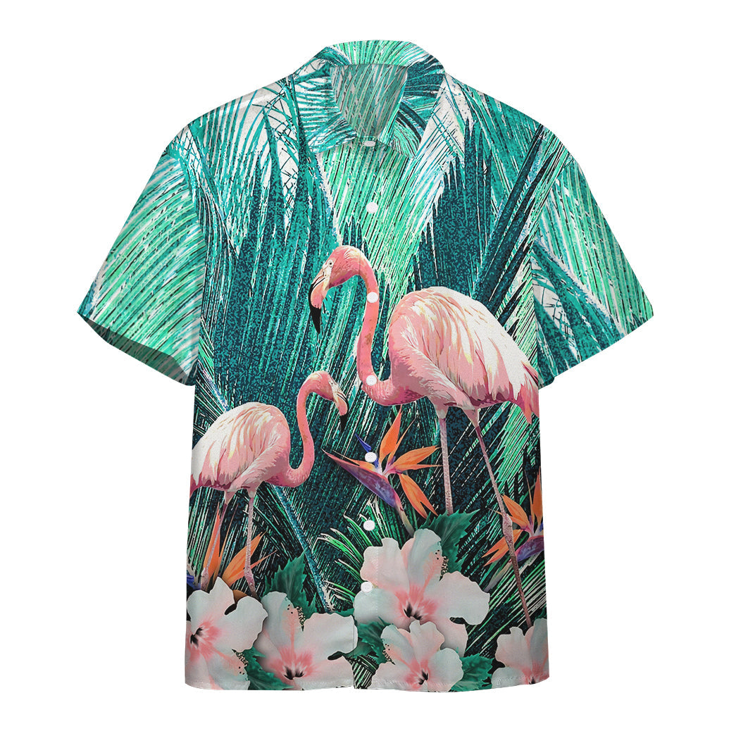 Gearhumans The Beauty Of Flamingo Custom Hawaiian Shirt Ha2769