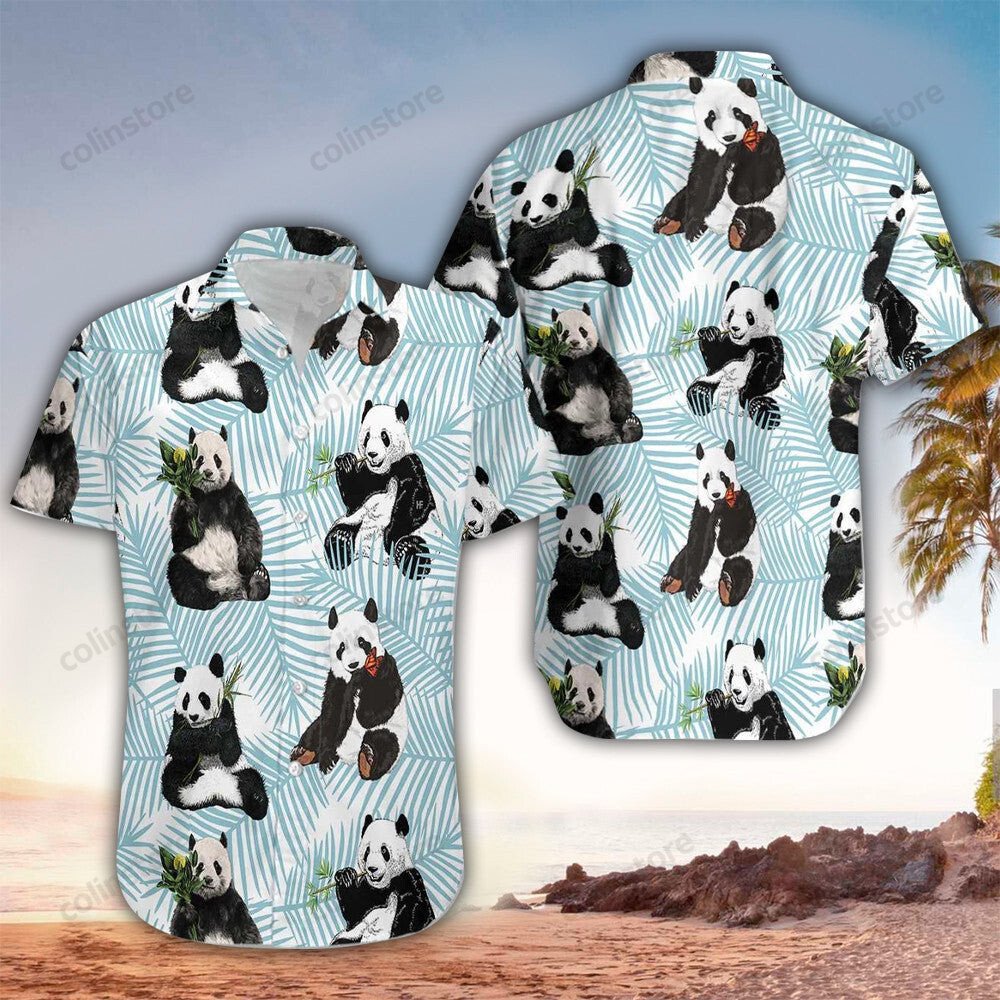 Panda Hawaii Shirt For Aloha Ha34893