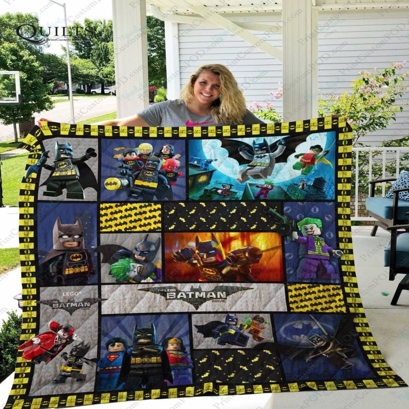 The Lego Batman 3D Quilt Blanket