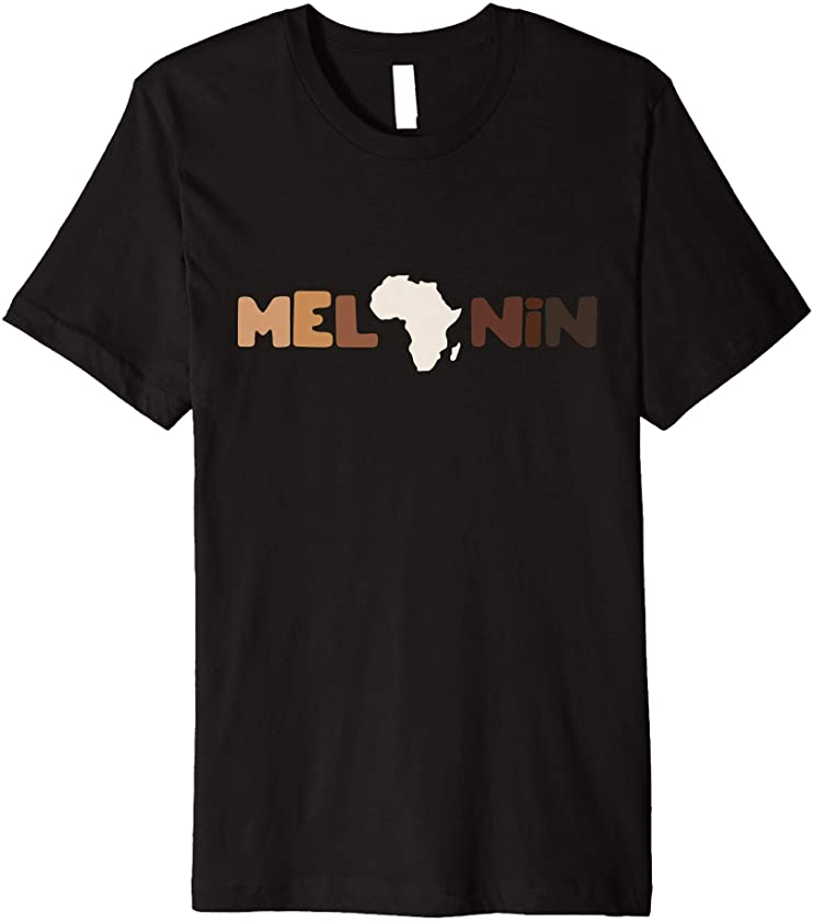 Proud MELANIN Black History African American Juneteenth Premium T-Shirt