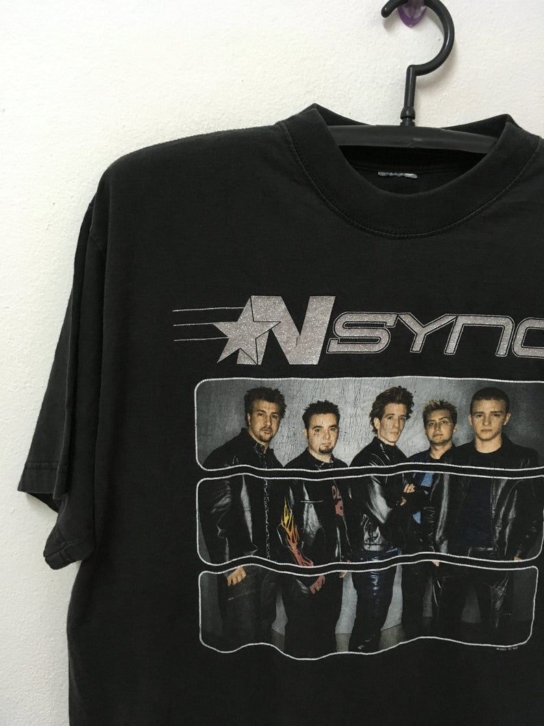 Vintage Nsync 2001 Popodyssey Tour Pop Dance T shirt Xl 23 5 Clothing