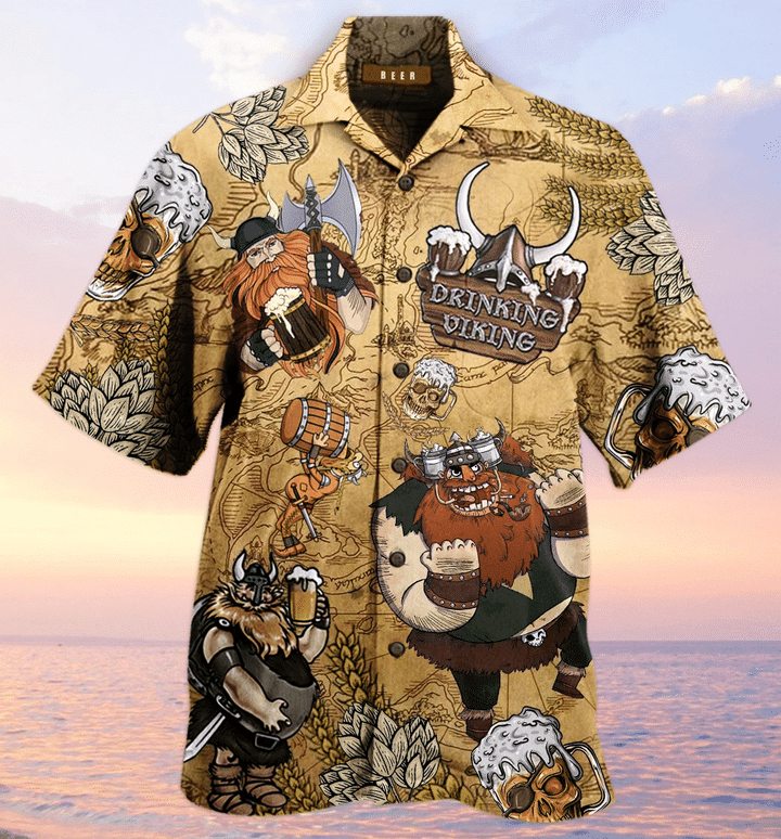 Viking Beer Christmas Hawaiian Shirt Pre12126