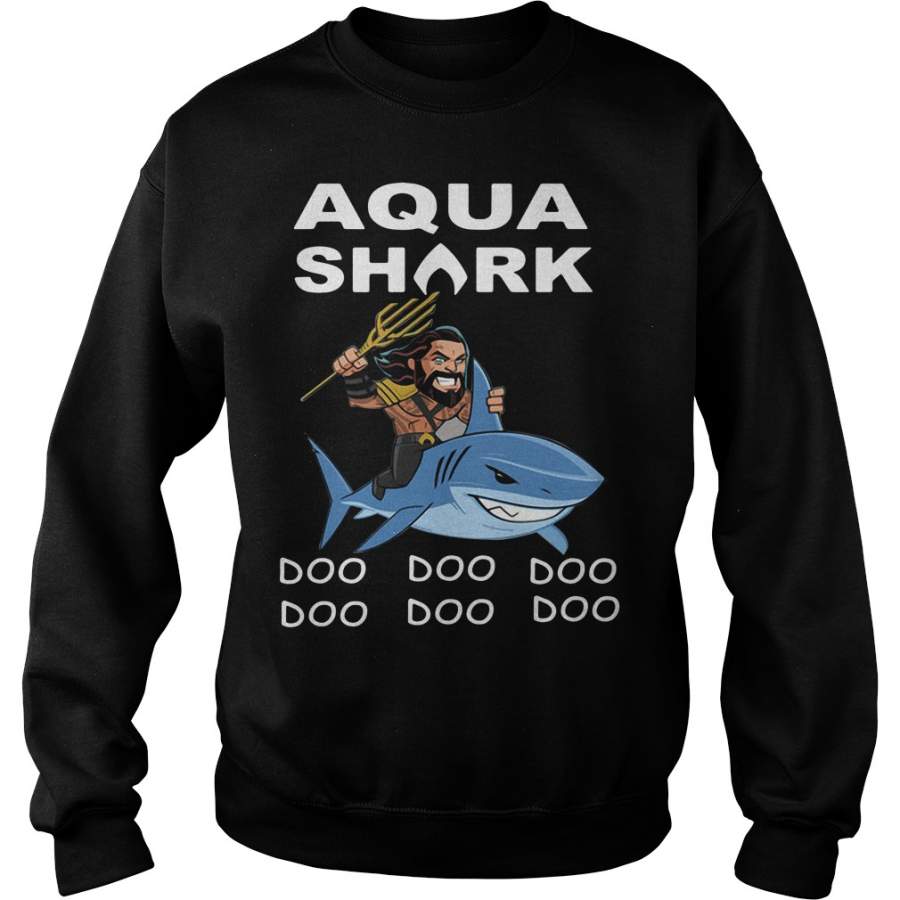 Aqua Shark Doo Doo Doo Doo Doo Doo Sweatshirt