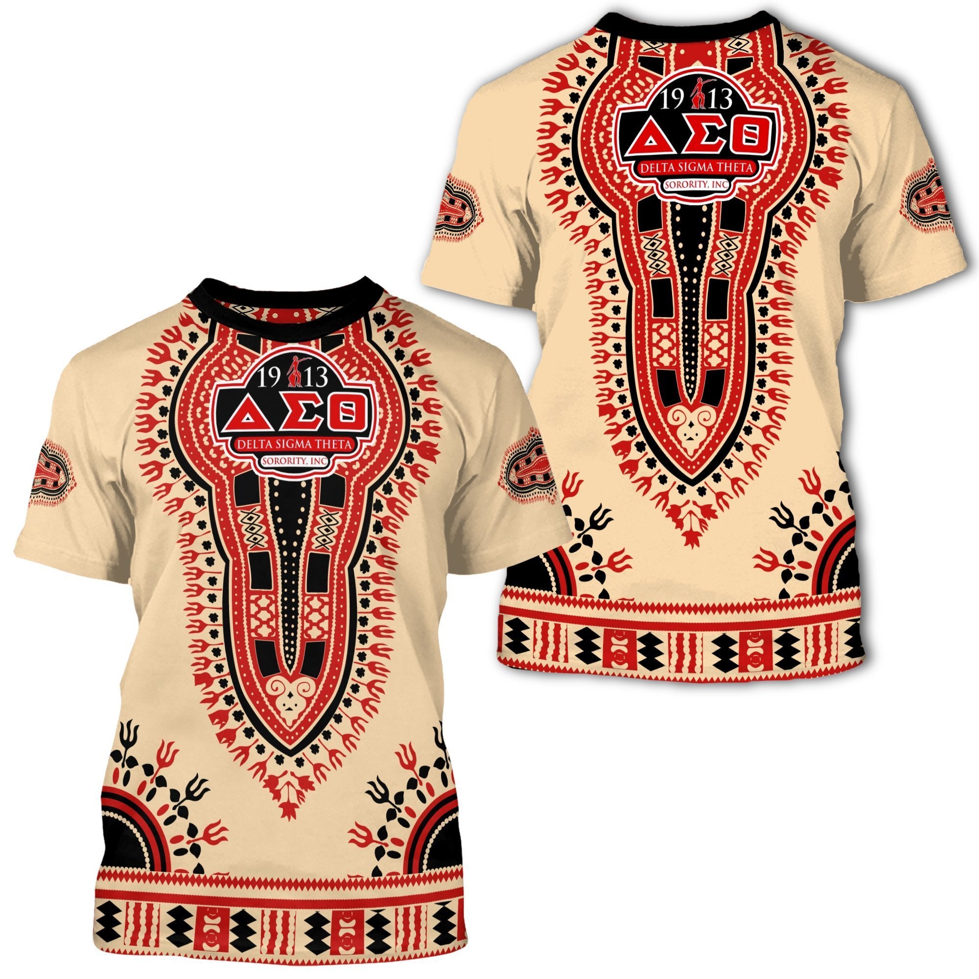 Greek Life T-Shirt – Delta Sigma Theta Dashiki T-Shirt J59