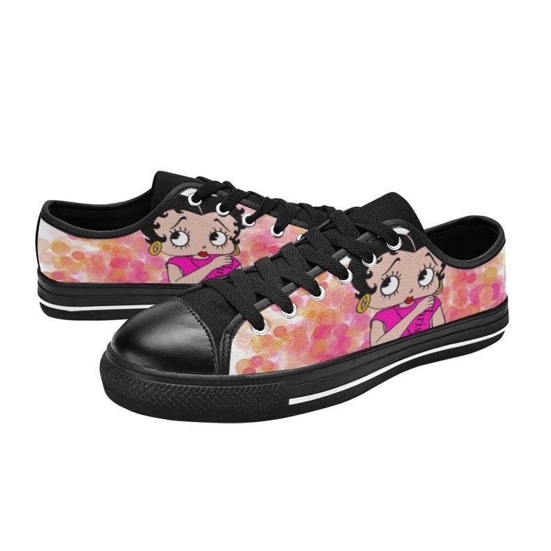 Boop-Oop-a-Doop Girl Spring Pink Low Top Sneaker Low Top Shoes Design  Wade Wilson