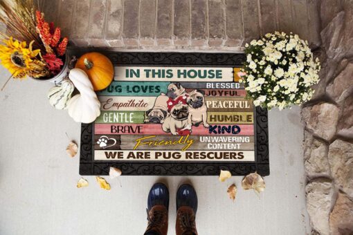 In This House We Are Bug Rescuers Doormat Dm7 All Over Printed