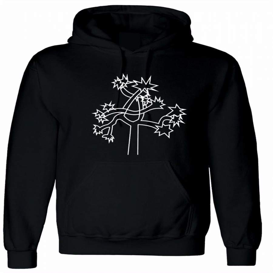 Fashion Men Hoodie U2 Rock Band Music Hoody (Pockets Funny