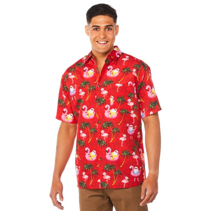 Xmas Red High Quality Hawaiian Shirt Dhc18063053