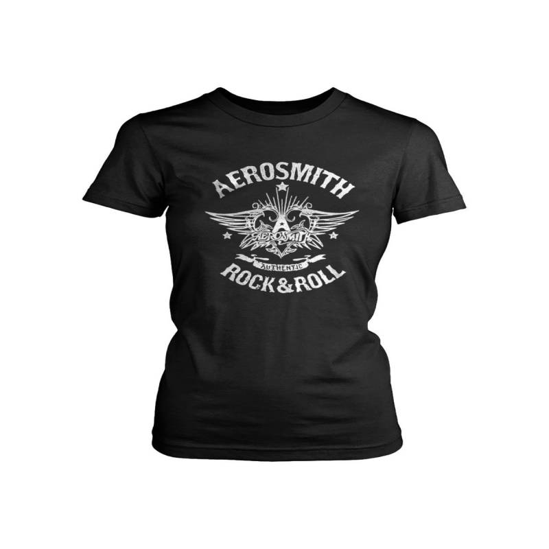 Aerosmith Authentic Rock And Roll Women’s T-Shirt