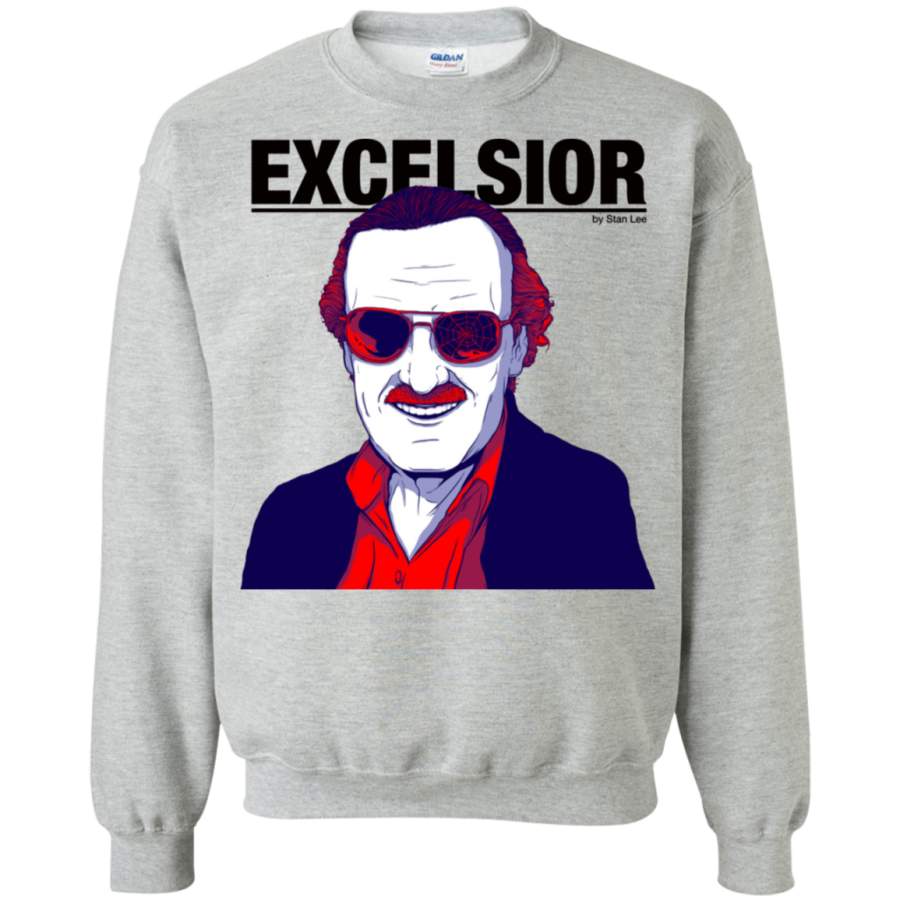 AGR stan lee excelsior Crewneck Pullover Sweatshirt