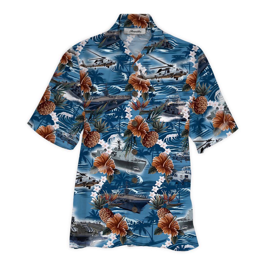 Hawaii Shirt Navy Hawaii For Hawaii Aloha Ha73353