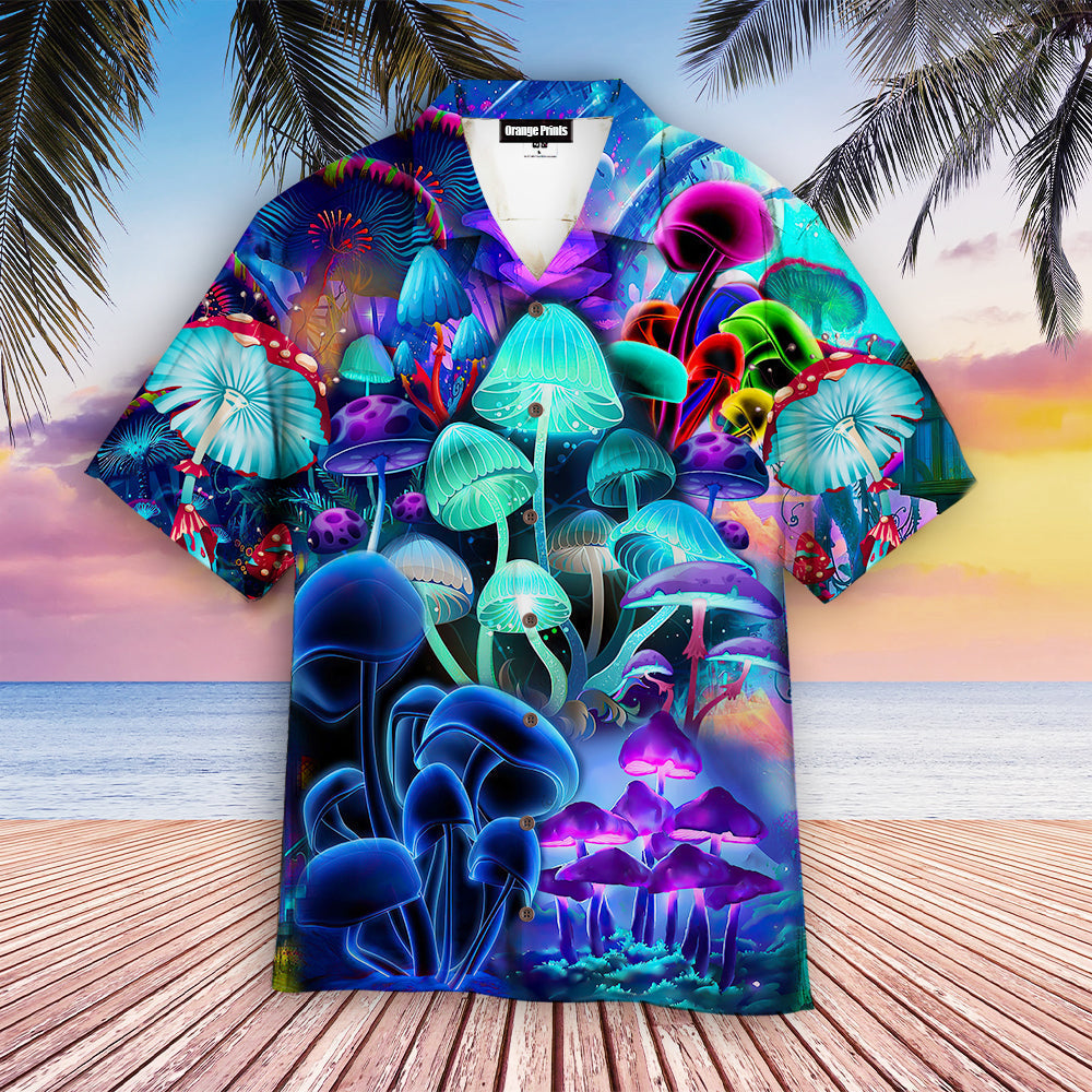 Amazing Magic Mushroom Peace Life Aloha Hawaii Shirts For Men Women Ha45004