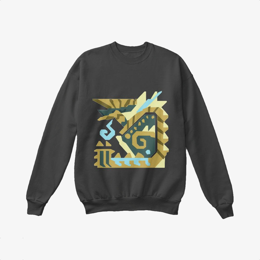 Zinogre Monster Hunter, Monster Hunter Crewneck Sweatshirt