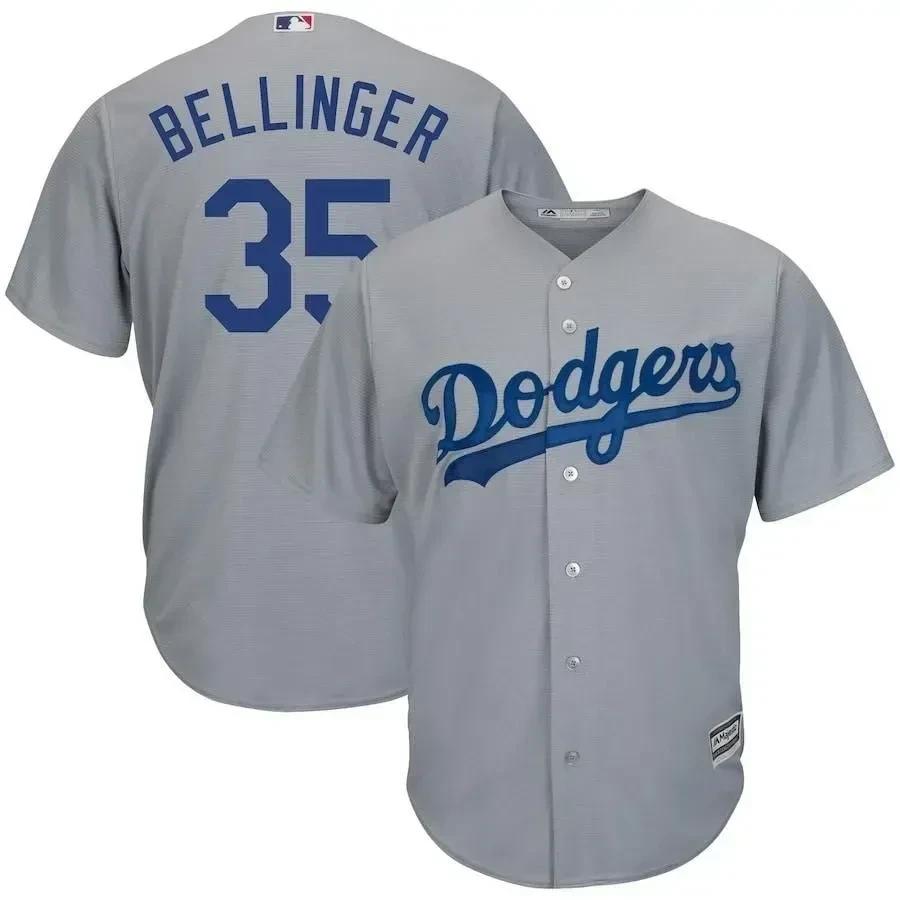 Cody Bellinger Los Angeles Dodgers Cool Base Player Jersey – Gray