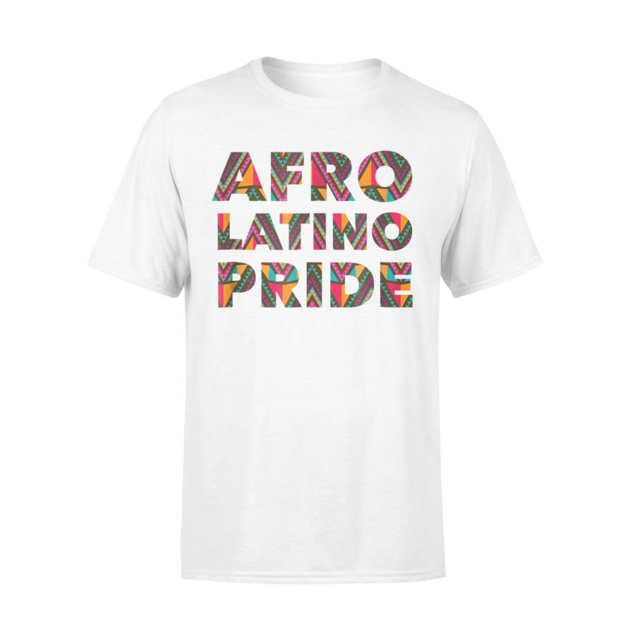 Afro Latino Pride African Pattern Black History T-Shirt