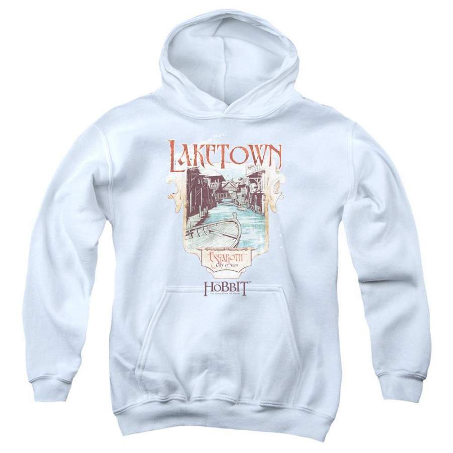 The Hobbit Hobbitlaketown Youth Hoodie (Ages 8-12)