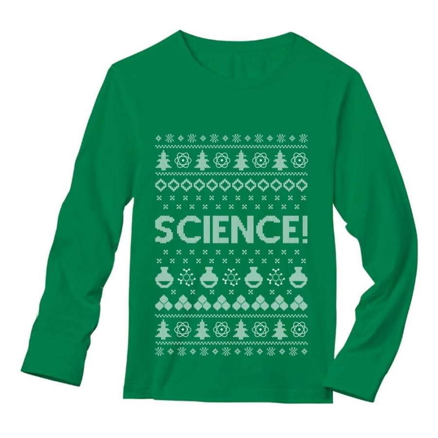 Science Ugly Christmas sweater Long Sleeve T-Shirt