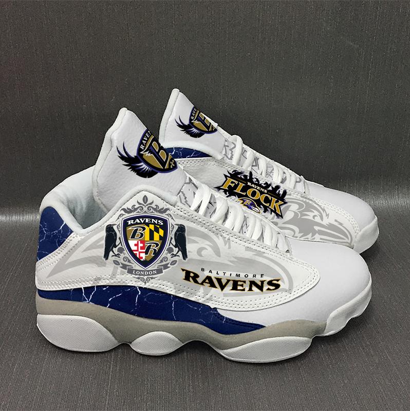 Baltimore Ravens Form Air Jordan 13 Sneakers V823-Hao1