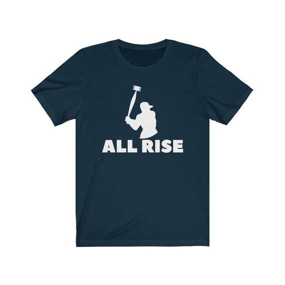 All Rise Baseball Homerun Shirts Sports Great Gift For Him Gift For Her Baseball Bat Power Jersey Short Sleeve Shirt