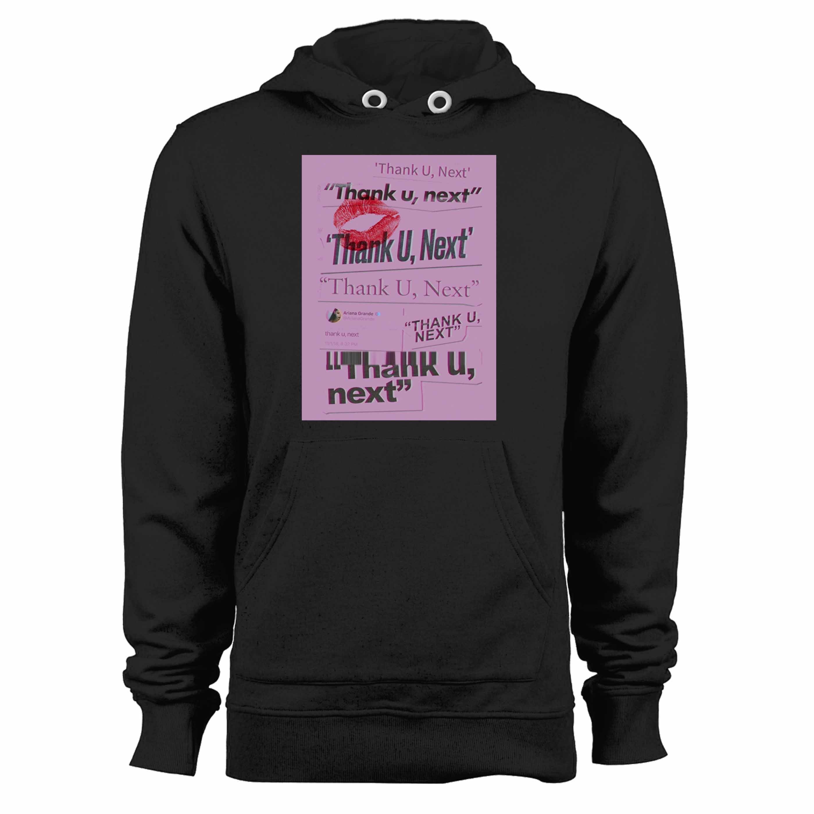 Ariana Grande Thank U Next Words  Unisex Hoodie